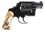 (C) FITZ STYLE COLT NEW SERVICE DOUBLE ACTION REVOLVER (1937)