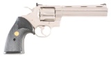 (M) COLT PYTHON DOUBLE ACTION REVOLVER WITH BOX (1980).