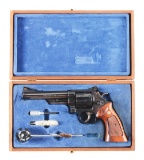 (M) CASED SMITH & WESSON MODEL 57 DOUBLE ACTION .41 MAGNUM REVOLVER.