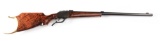 (M) MILLER ARMS CUSTOM FALLING BLOCK SINGLE SHOT RIFLE.