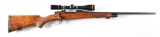 (C) C.L. MOORE MAUSER ARGENTINE CUSTOM BOLT ACTION SPORTING RIFLE.