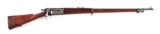 (C) US SPRINGFIELD MODEL 1896 KRAG BOLT ACTION RIFLE.