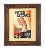 INCREDIBLE TURN OF THE CENTURY DIECUT 3D KYNOCH ADVERTISING BOARD IN ORIGINAL FRAME.