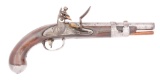 (A) A US MODEL 1816 SINGLE SHOT FLINTLOCK MARTIAL PISTOL, EARLY TYPE, BY S. NORTH MIDDTN CONNECTICUT