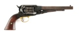 (A) REMINGTON MODEL 1858 PERCUSSION REVOLVER.