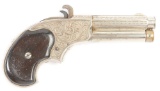 (A) FACTORY ENGRAVED REMINGTON RYDER PISTOL.