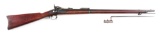 (A) SPRINGFIELD 1884 TRAPDOOR SINGLE SHOT RIFLE WITH BAYONET.