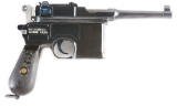 (C) MAUSER C96 BOLO COMMERCIAL SEMI-AUTOMATIC PISTOL.