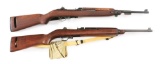 (C) LOT OF 2: I.B.M CORP AND UNDERWOOD M1 CARBINES.