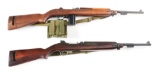 (C) LOT OF 2: UN-QUALITY AND ROCK-OLA M1 CARBINES.