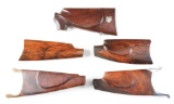 LOT OF 5: MARLIN-BALLARD RIFLE STOCKS.