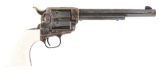 (M) ENGRAVED COLT SINGLE ACTION ARMY REVOLVER (1978).