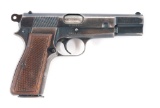 (C) FN/BROWNING HIGH POWER SEMI AUTOMATIC PISTOL WITH RIG.