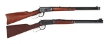 (C) LOT OF 2: WINCHESTER MODELS 1892 AND 1894 LEVER ACTION CARBINES.