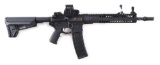(M) LWRC M6 5.56 NATO SEMI AUTOMATIC RIFLE WITH EOTECH RED DOT SIGHT.