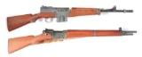 (C) LOT OF 2: FRENCH MAS MODEL 1949-56 & 1936 MILITARY RIFLES.