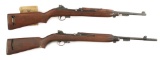 (C) LOT OF 2: ROCK-OLA AND INLAND M1 CARBINES.