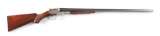 (M) L.C. SMITH IDEAL SIDE BY SIDE 12 BORE SHOTGUN.