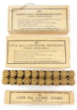 LOT OF 3: INDIAN WARS BOXES OF .45-70 AMMUNITION.