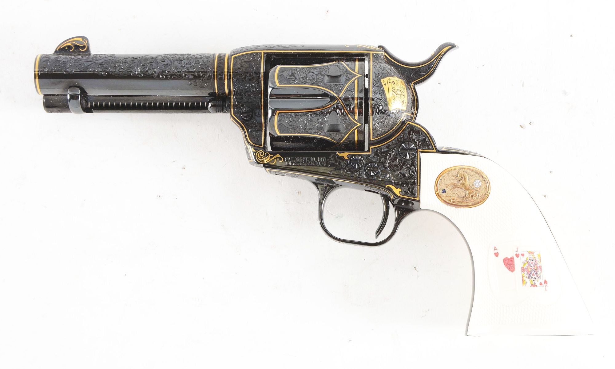 M) STEVE KAMYK, COLT MASTER ENGRAVED 
