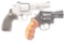 (M) LOT OF TWO: TWO BOXED AS NEW SMITH & WESSON REVOLVERS WITH RARE 586 .38 SPECIAL WITH 2 - 1/2