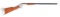 (A) STEVENS TIP UP .30 CALIBER SINGLE SHOT RIFLE.