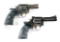 (M) LOT OF 2: MANURHIN MODEL MR 73 DOUBLE ACTION REVOLVERS.