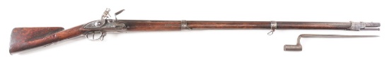 (A) EVANS 1795 FLINTLOCK MUSKET.