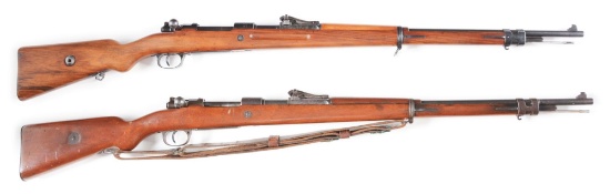 (C) LOT OF 2: DWM & SIMSON WWI ERA G98 BOLT ACTION RIFLES.
