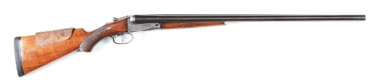 (C) VERY EARLY PARKER BROTHERS TROJAN 12 BORE SXS SHOTGUN.