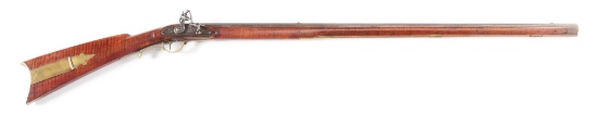 (A) 1840'S P&D MOLL KENTUCKY RIFLE.