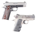(M) LOT OF 2: KIMBER CUSTOM SHOP PRO CDP SEMI-AUTOMATIC PISTOL WITH GALCO CARRY ACCESSORIES, TOGETHE