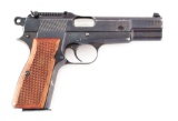 (C) NAZI MARKED FN HIGH POWER SEMI AUTOMATIC PISTOL.