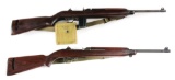 (C) LOT OF 2: UN-QUALITY AND INLAND M1 CARBINES.