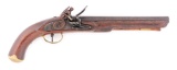 (A) ASSEMBLED J. HENRY CONTRACT SECONDARY MARTIAL FLINTLOCK PISTOL.