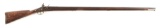 (A) AMERICAN TIGER MAPLE STOCKED FLINTLOCK MUSKET.