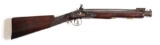 (A) BRITISH STEEL BARRELED SPRING-BAYONET BLUNDERBUSS BY RICHARDSON, PROBABLY JAMES RICHARDSON, MANC