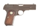 (C) BOXED BRITISH PROOFED US COLT MODEL 1903 HAMMERLESS SEMI-AUTOMATIC PISTOL (1942).