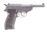 (C) WALTHER AC 42 P-38 SEMI-AUTOMATIC PISTOL WITH HOLSTER.