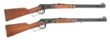 (C) LOT OF 2: WINCHESTER POST 64 LEVER ACTION CARBINES.