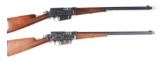 (C) LOT OF 2: REMINGTON MODEL 8 SEMI-AUTOMATIC RIFLES.