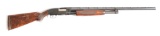 (C) WINCHESTER MODEL 12 12 BORE PUMP SHOTGUN (1955).