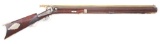 (A) ALONZO SELDON WHITEHILL CIRCA 1860'S SNIPER TARGET PERCUSSION HALF STOCK RIFLE.