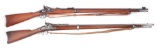 (A) LOT OF 2: SPRINGFIELD 1873 AND 1870 TRAPDOOR RIFLE