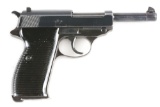 (C) MAUSER P38 SEMI-AUTOMATIC PISTOL (1943).