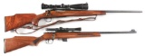 (M) LOT OF TWO: SPORTMANS LOT OF REMINGTON 700 BDL DELUXE AND MARLIN 780 BOLT ACTION RIFLES.