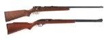 (M) LOT OF 2: REMINGTON MODEL 514 AND MARLIN MODEL 60 RIFLES.