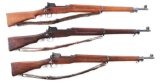 (C) COLLECTORS LOT OF THREE: THREE AMERICAN 1917 ENFIELD RIFLES.