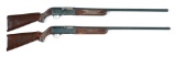 (C) LOT OF 2: STEVENS BOLT ACTION SHOTGUNS.