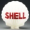Shell One Piece Cast Clamshell Globe.